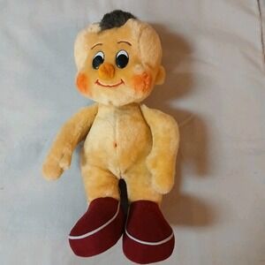 VINTAGE 1980 Trudy Mohawk Tommy Advertising Stuffed Animal Plush Toy